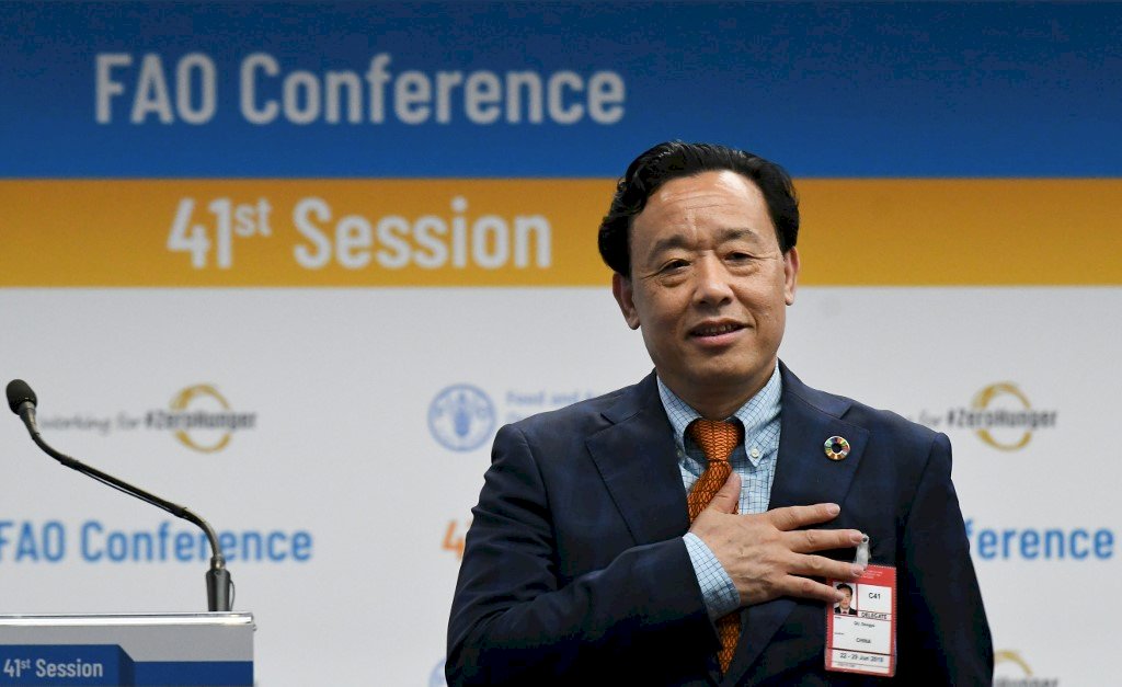 FAO選出首位中國籍祕書長