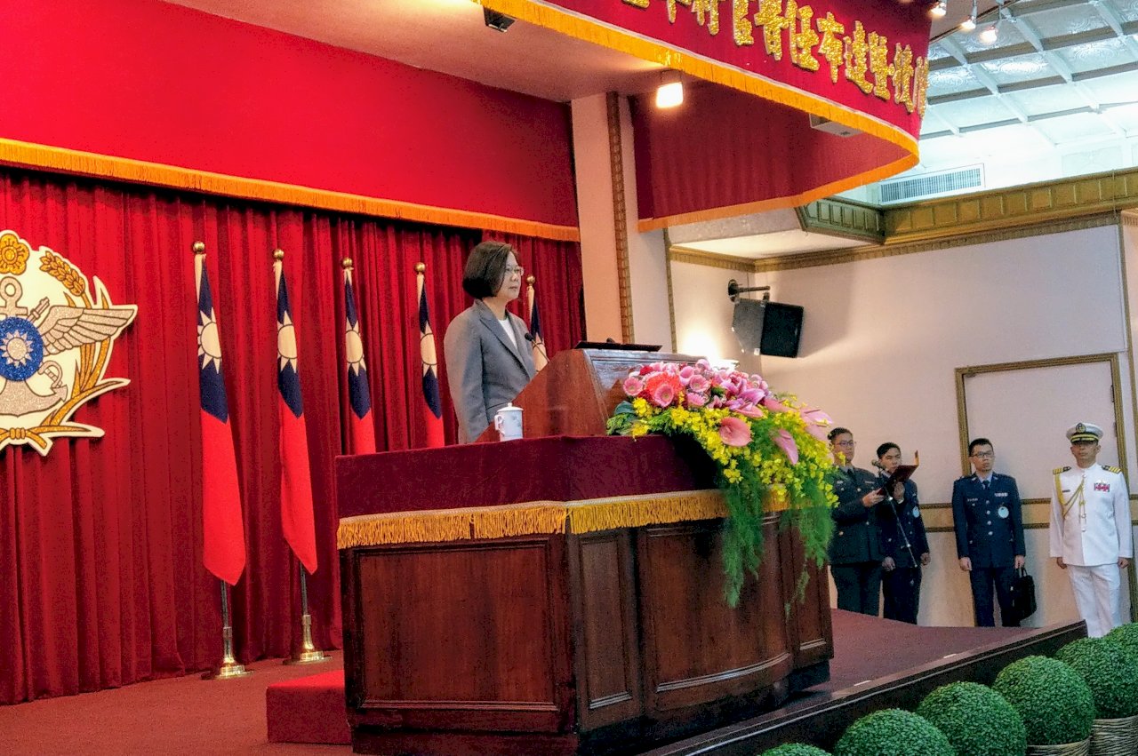 總統：面對中共恫嚇絕不妥協 確保台灣享有民主