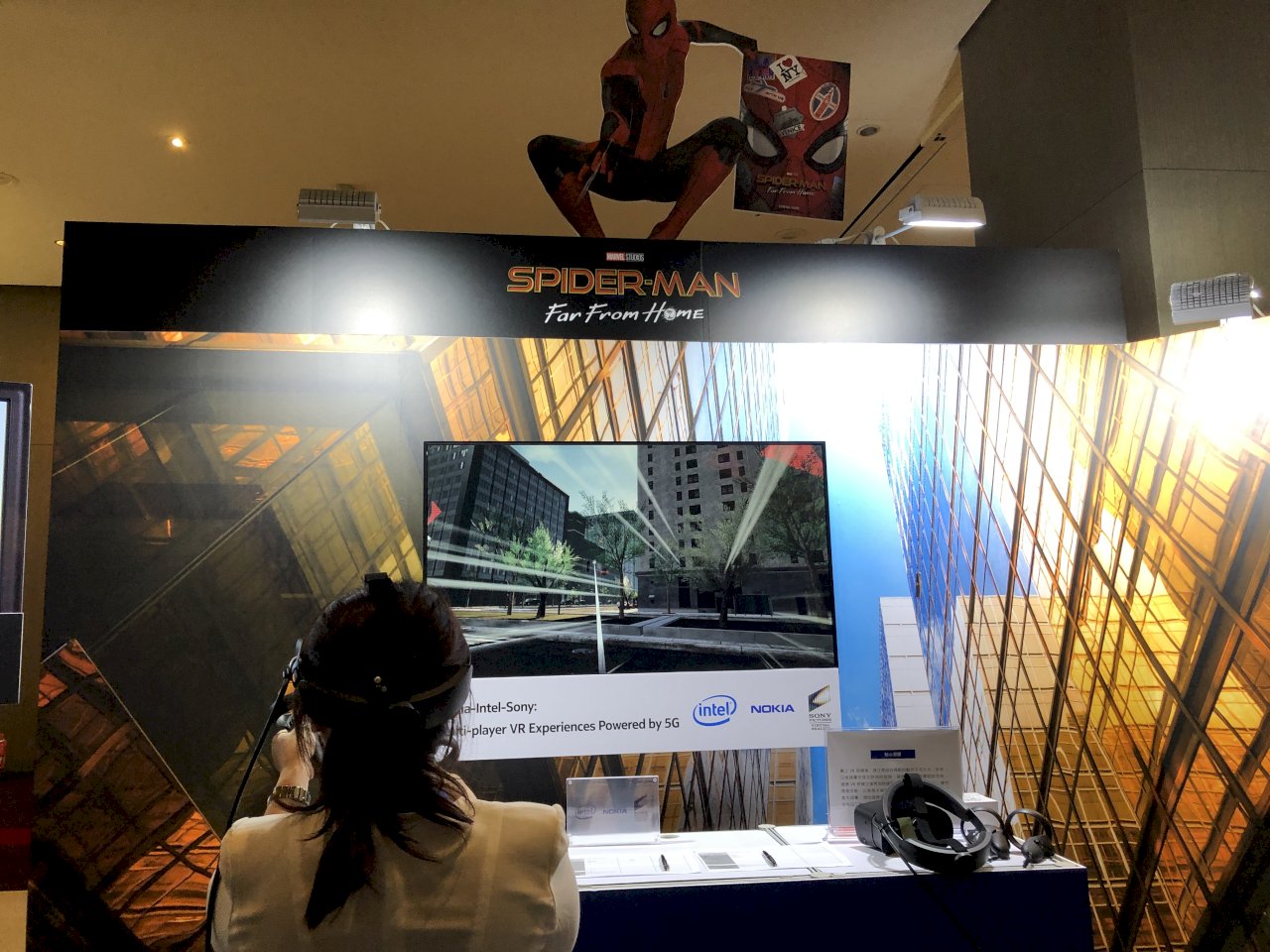 蜘蛛人遊戲不卡卡 諾基亞呈現5G環境下的VR體驗