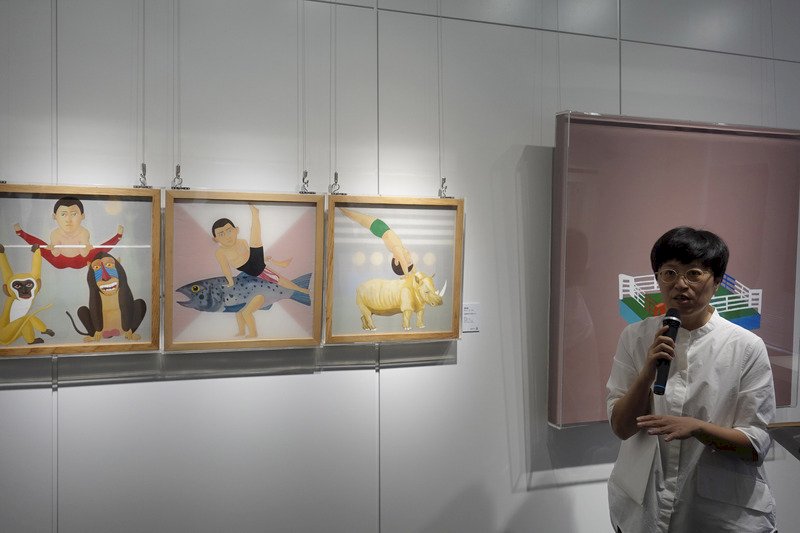 以東奧為題 台灣藝術銀行作品首度在日展出