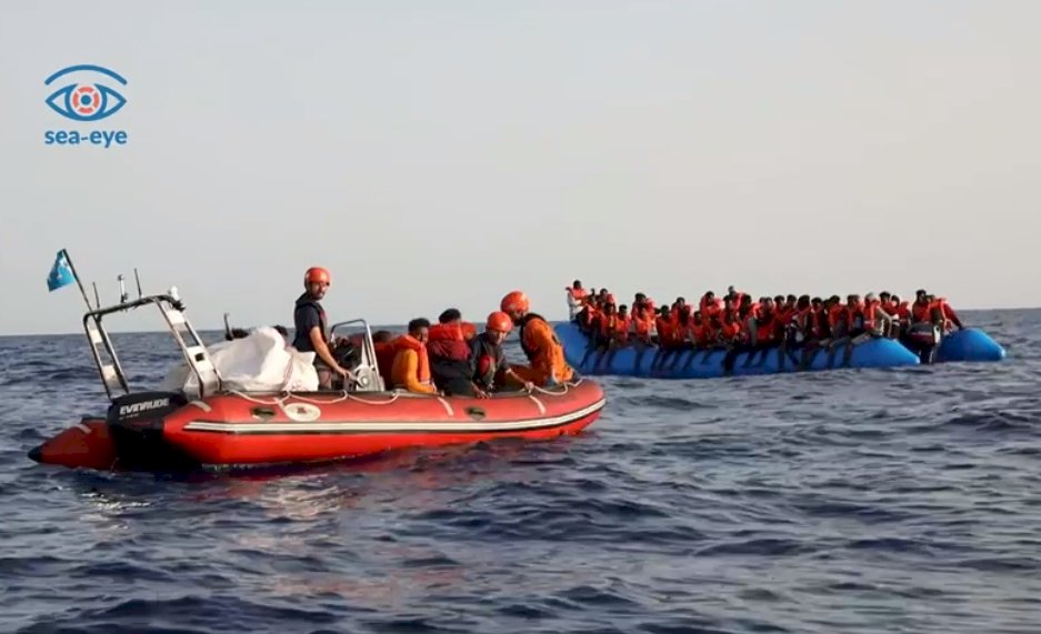 德國救援船 利比亞外海救起65名移民