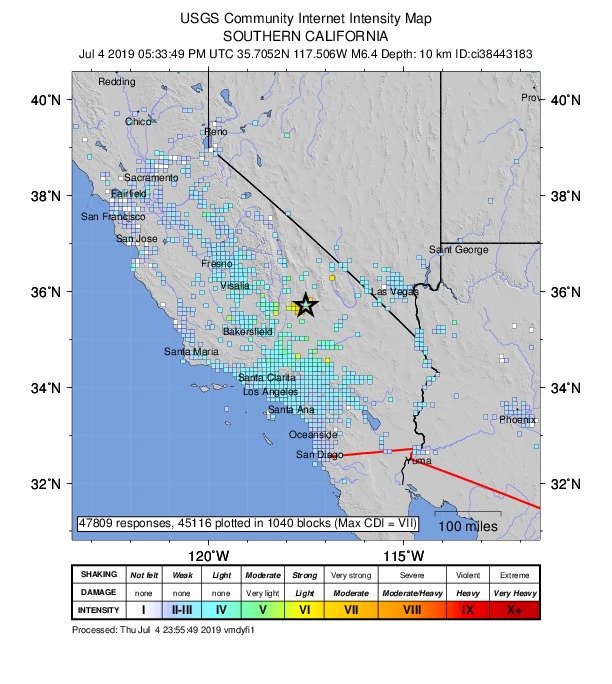 1/4世紀最大強震 南加州恐有規模5餘震