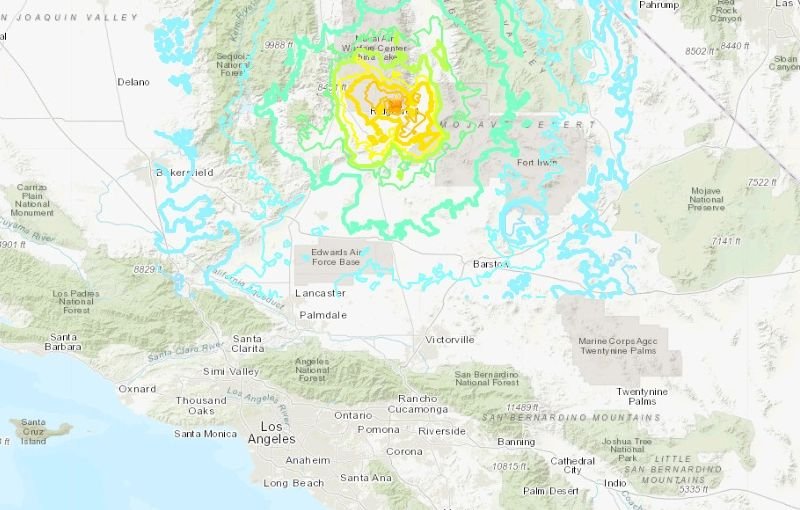 南加州6.4強震 川普：情勢似獲得控制