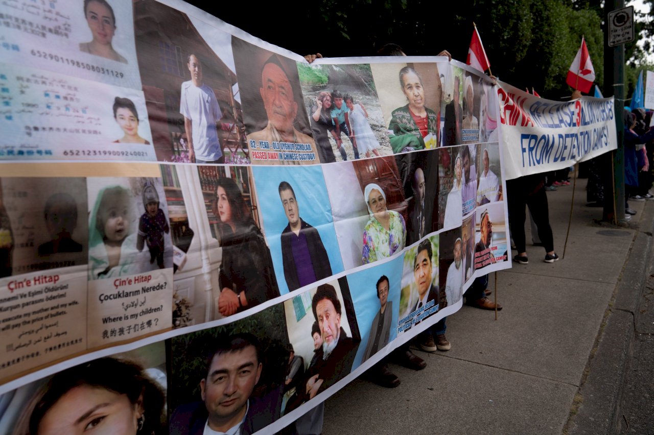 「七五事件」十週年 加國維吾爾族裔示威抗議
