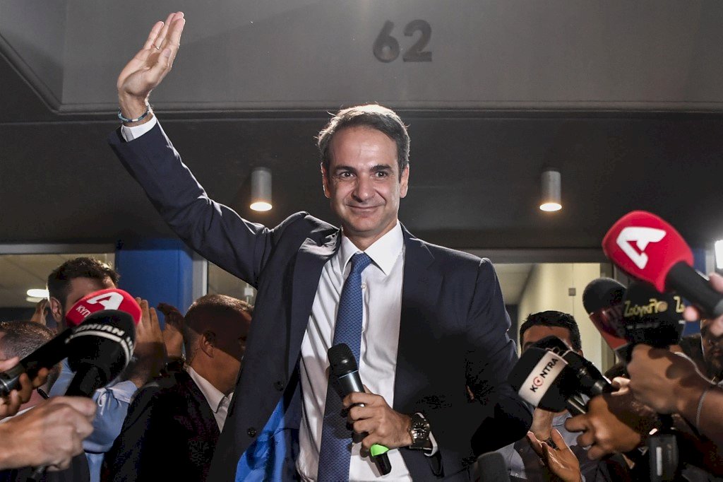 希臘大選新民主黨獲勝 總理當選人誓言恢復榮耀