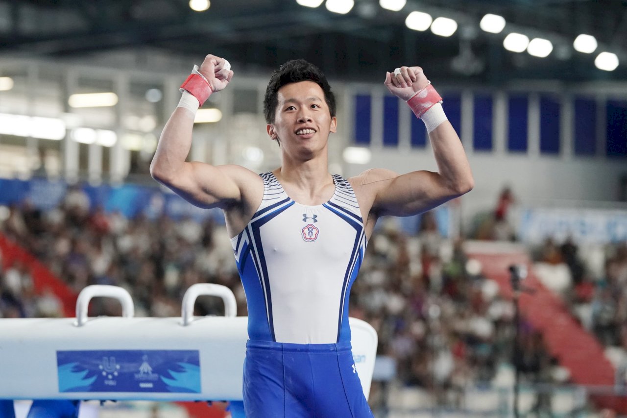 李智凱體操世錦賽摘銀 台灣史上首位連二屆奪牌
