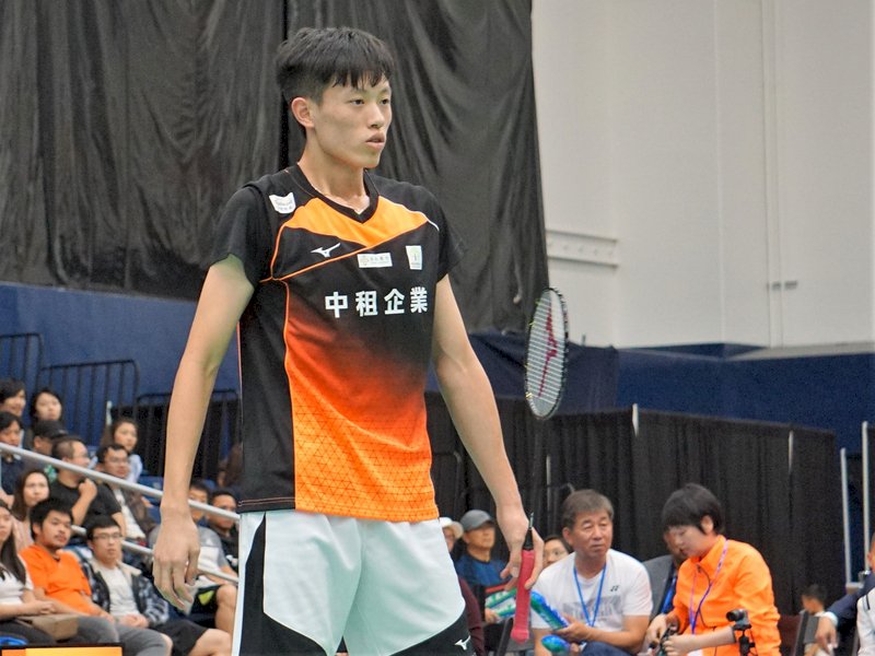 林俊易19歲首登大賽就奪冠 美羽賽男單金牌