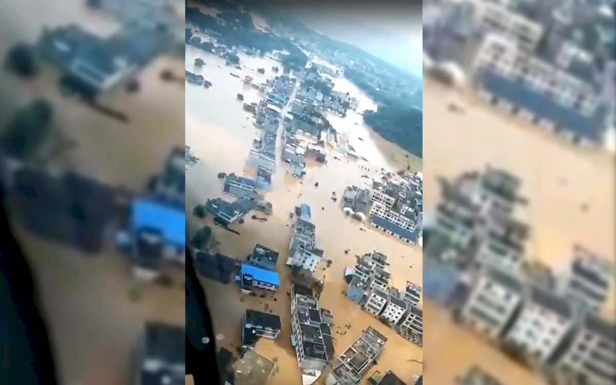 中國南方洪災 敢披露慘狀的陸媒鳳毛麟角