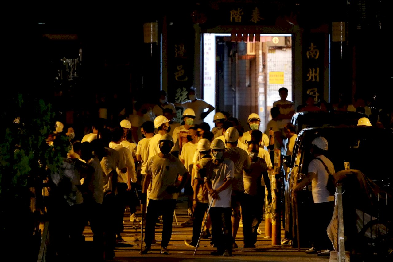 香港元朗暴力襲擊 英美發聲撐香港