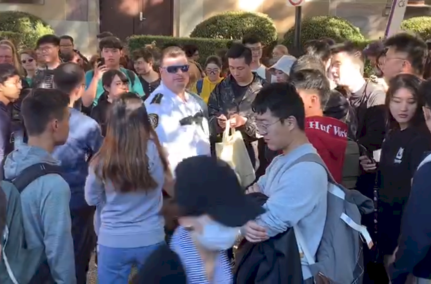 反送中延燒澳洲昆士蘭大學 香港中國學生爆衝突