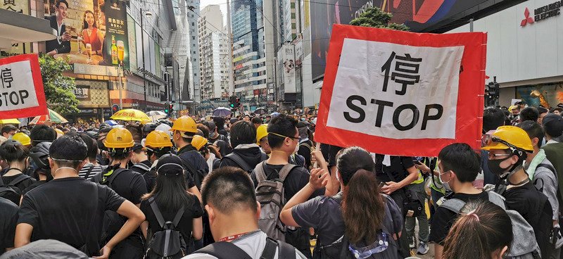 美國商會籲香港特首 解決示威民眾的不滿
