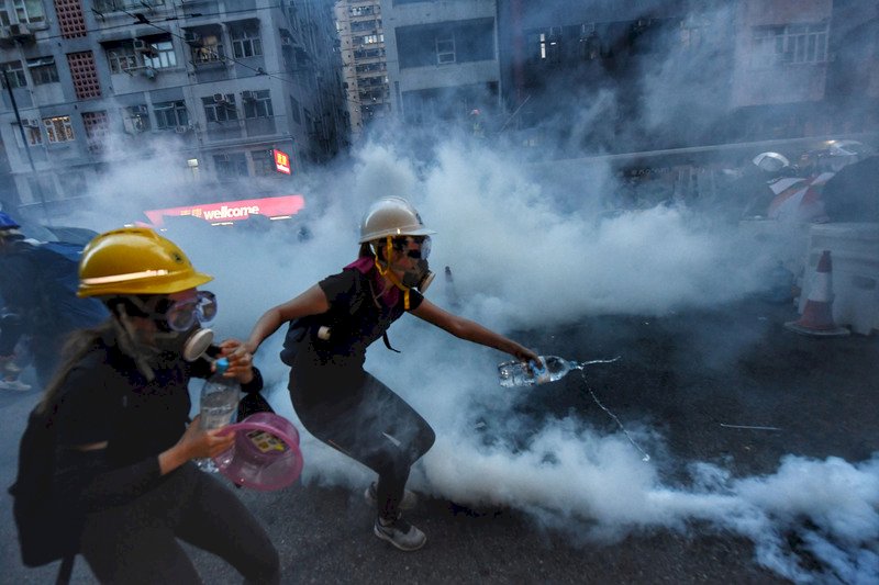 反送中遊行 香港美國商會籲港府正視抗爭者訴求