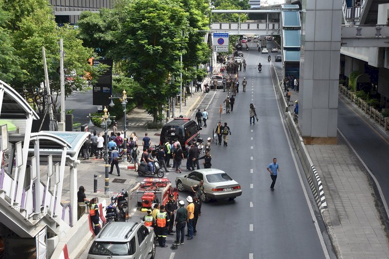曼谷爆炸縱火案 警方鎖定嫌犯身分