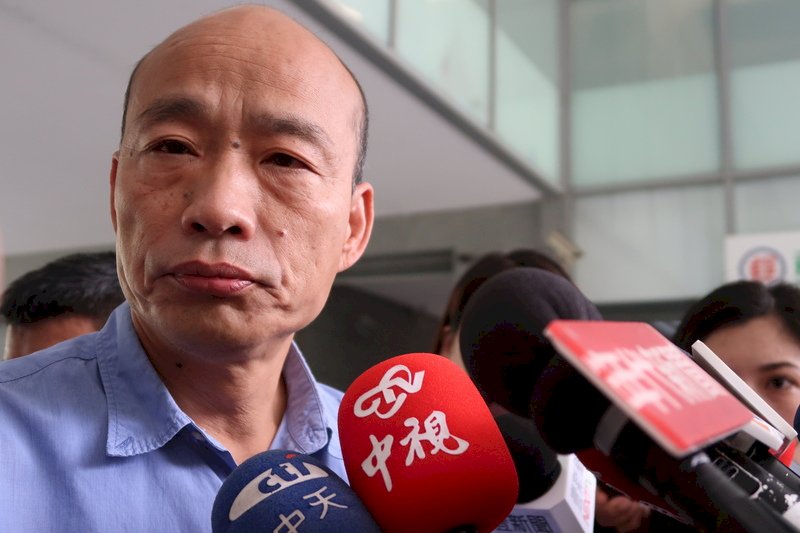 韓國瑜稱香港動亂 綠營議員批反民主