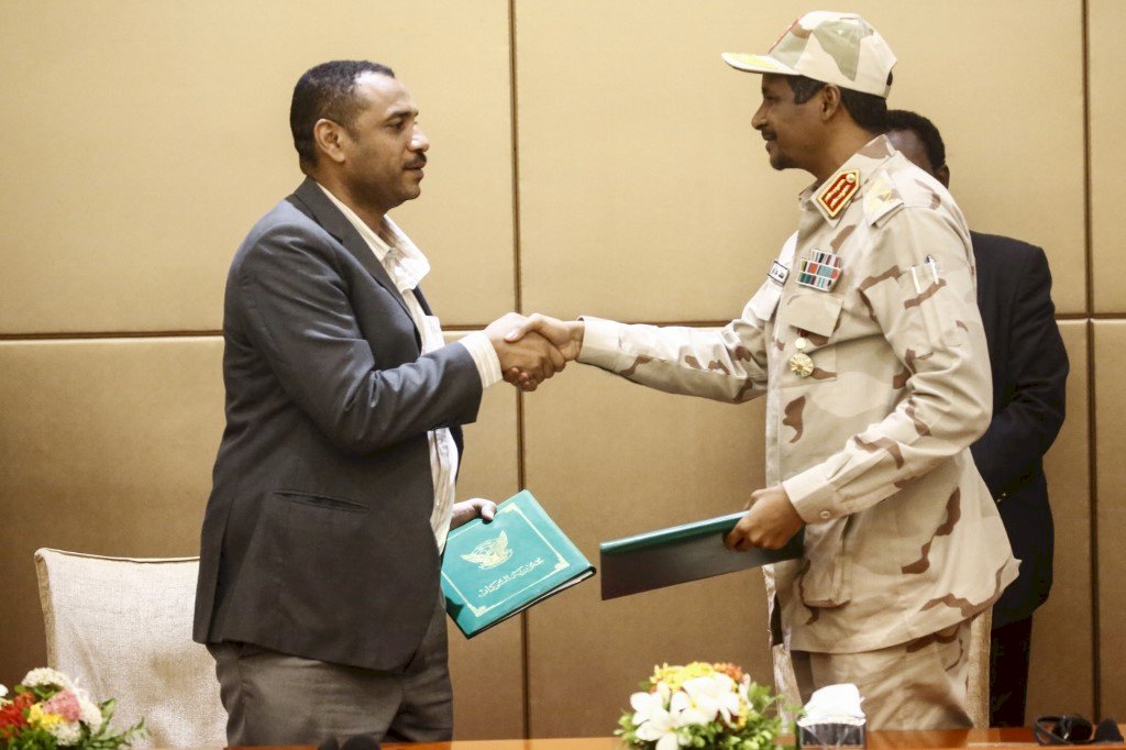 蘇丹過渡文人政府露曙光 軍方和抗議團體簽宣言
