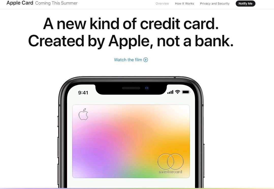 蘋果虛擬信用卡Apple Card開通 增收入來源