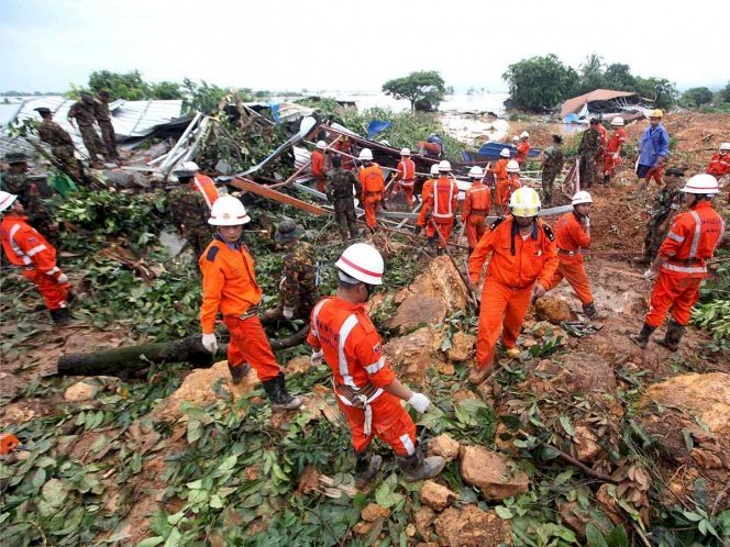 緬甸暴雨土石流釀34死 恐逾80人仍下落不明