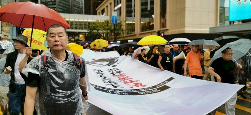 香港818集會過程平和 民陣：申請31日遊行