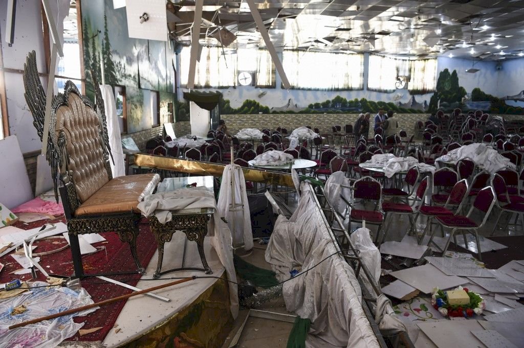 喀布爾婚宴會場炸彈爆炸 至少20傷
