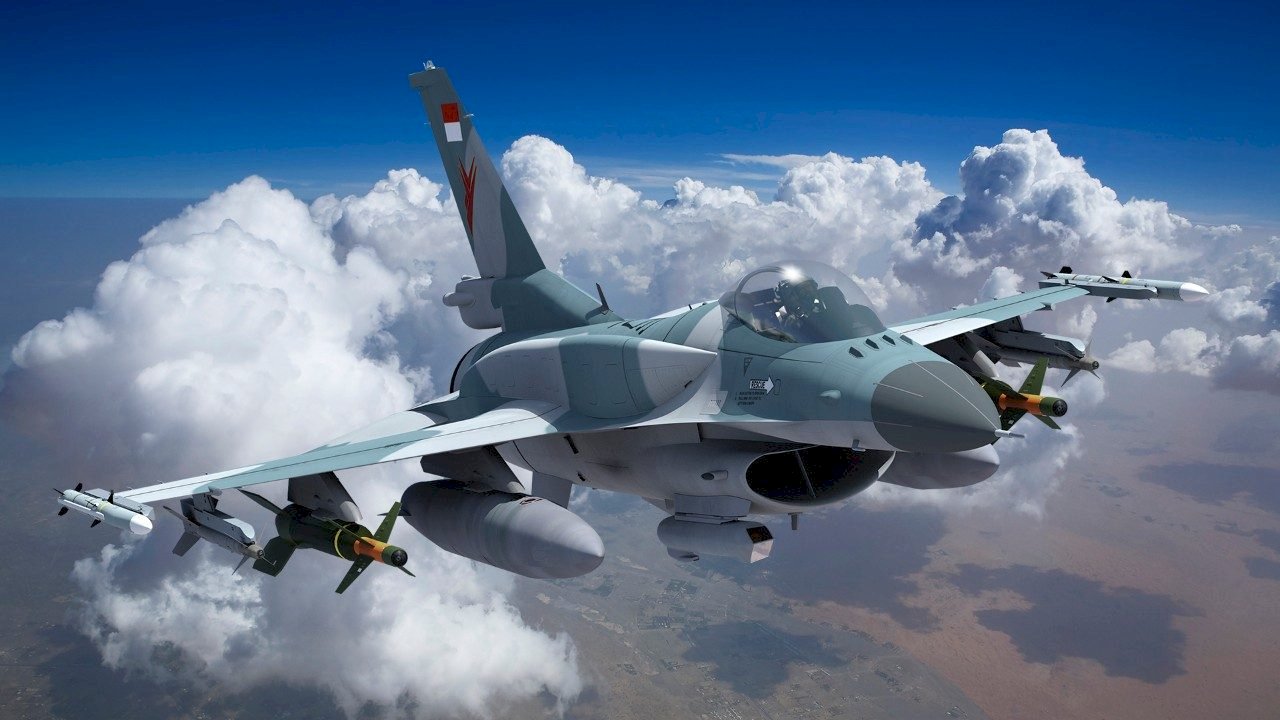 美F-16戰機在南韓墜毀 飛官緊急彈射獲救