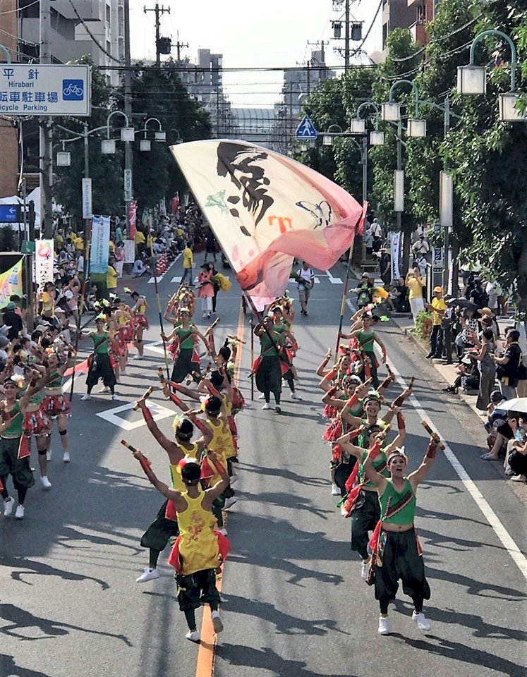 組團參加名古屋祭典 台灣代表隊演出獲滿堂彩