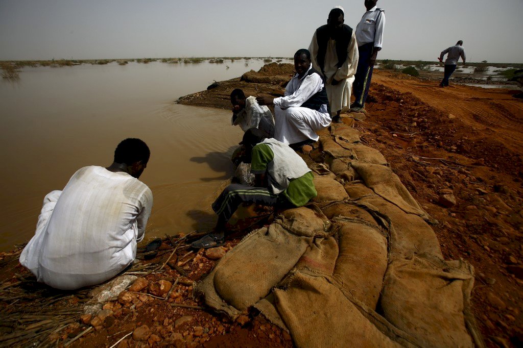 蘇丹洪水 增至62死98傷