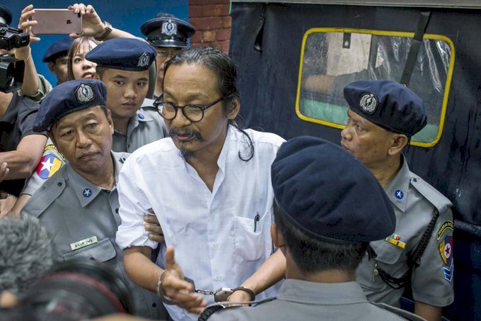 緬甸電影製作人臉書批評軍方 遭判入獄1年加苦役