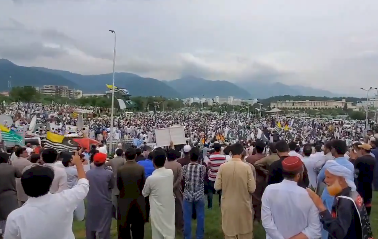 喀什米爾爭議 巴基斯坦政府帶頭示威反印度