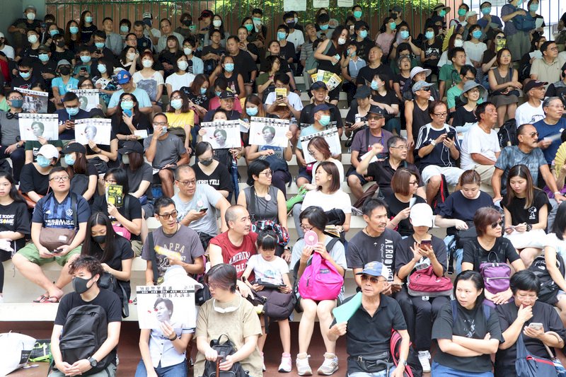 香港市民不理警方警告  反送中集會已開始