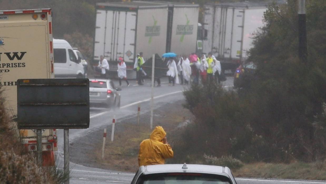 紐西蘭北島巴士翻車 傳有中國旅客喪命
