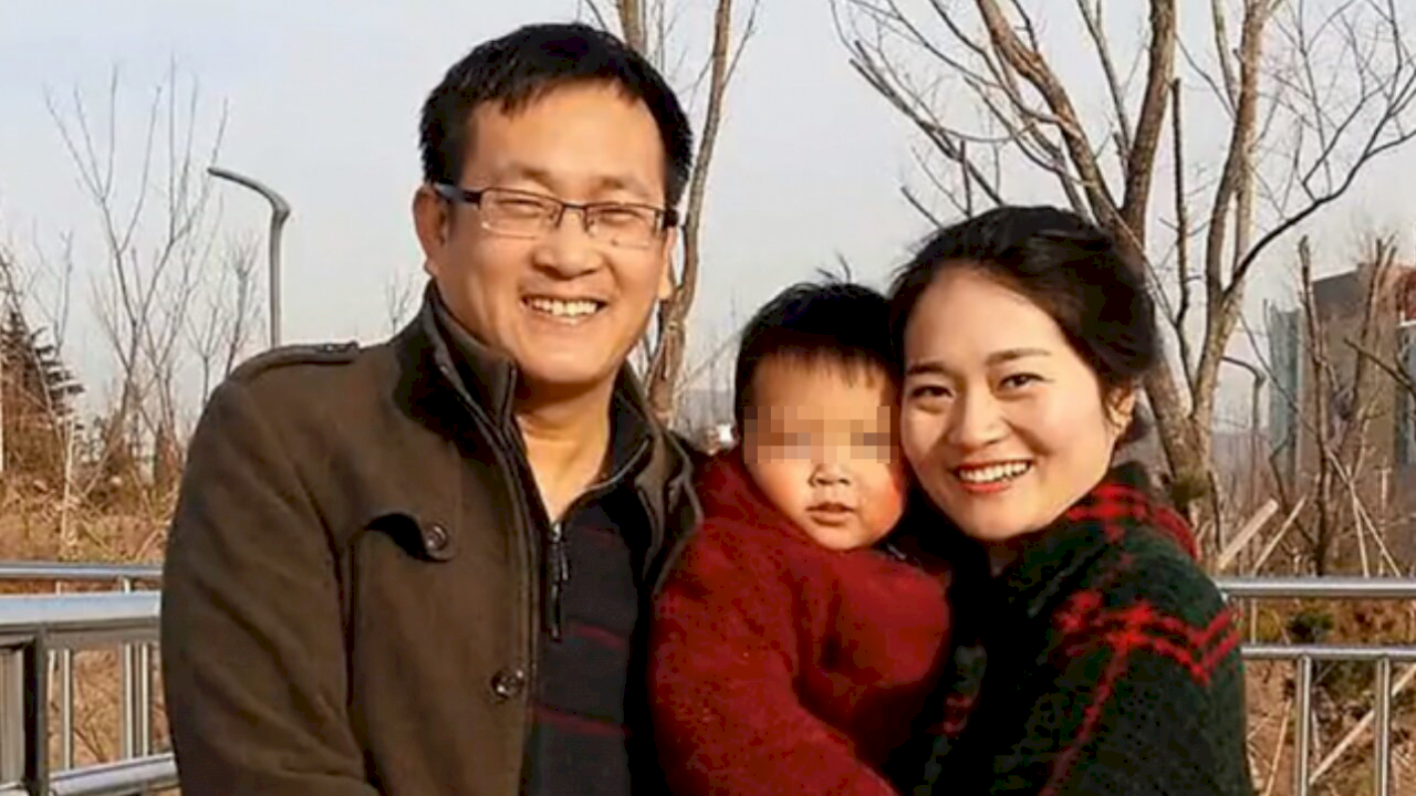 李文足領取「法德人權法治獎」 中國警方一度阻攔