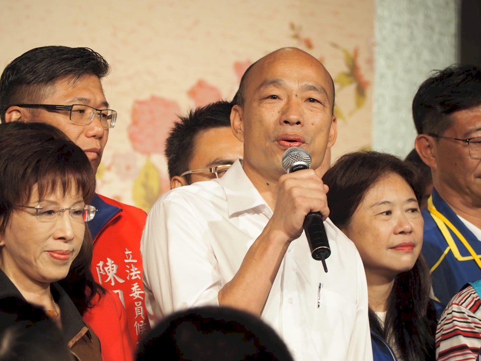 泛民派區選大勝 韓國瑜：中共連香港選舉都無法操縱 又如何控制台灣？