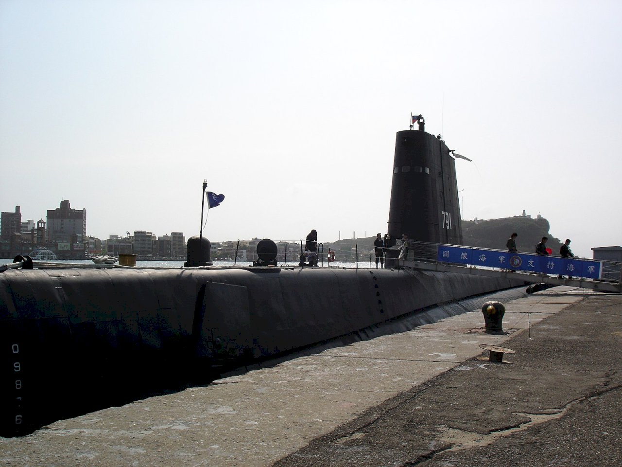 海軍28日營區開放 阿公級潛艦重現基隆港