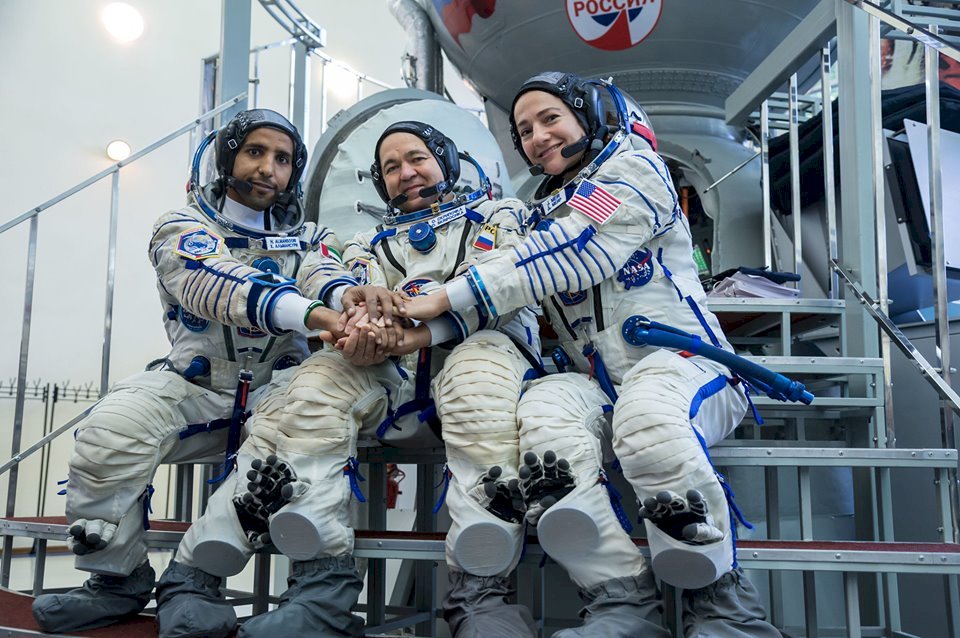 首位阿拉伯人 阿聯太空人抵達國際太空站