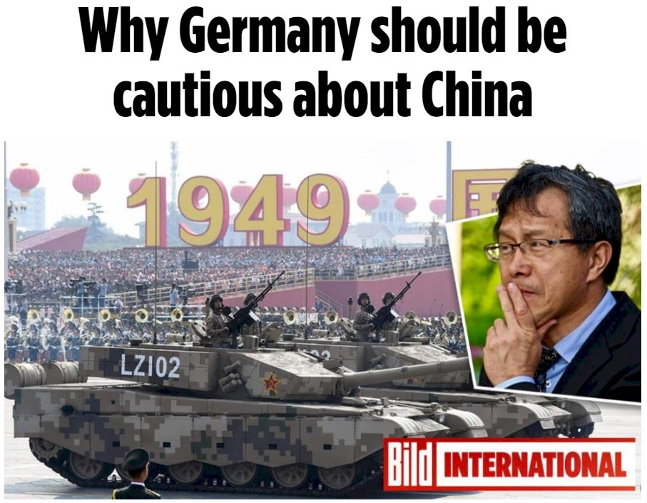 謝志偉接受德國大報專訪 提醒德提防中國