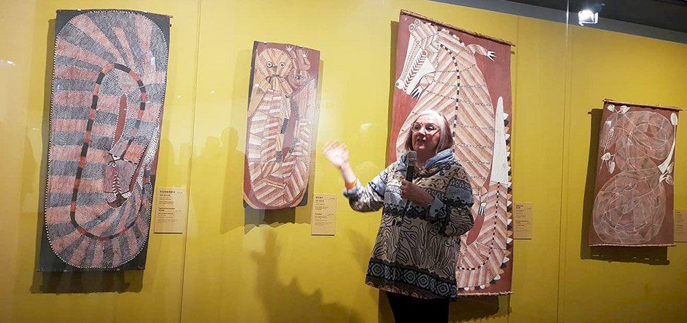 澳大利亞國寶級原住民樹皮畫 驚艷登台