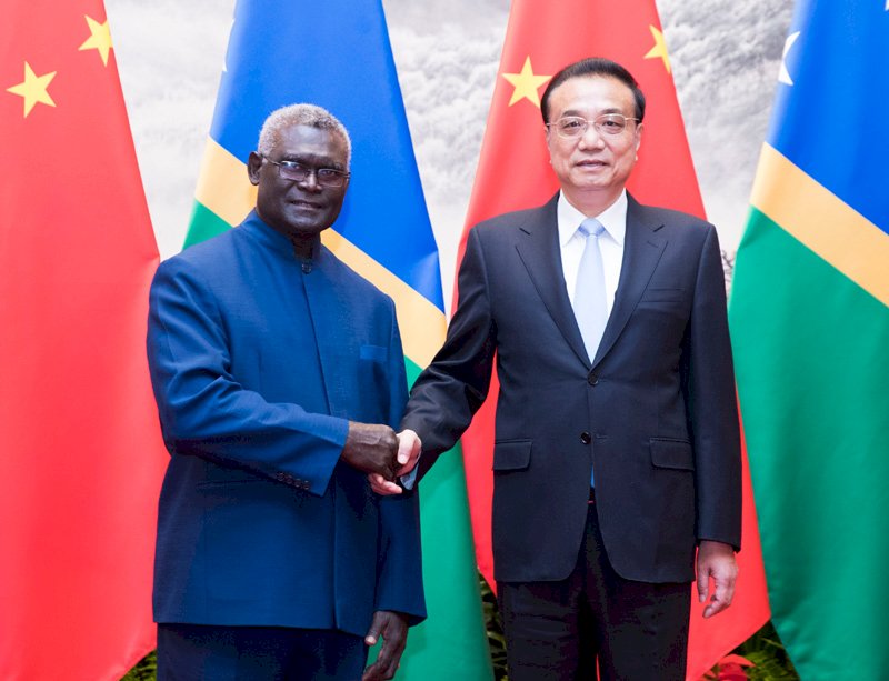 索國總理正式訪問北京 與中簽署新協議