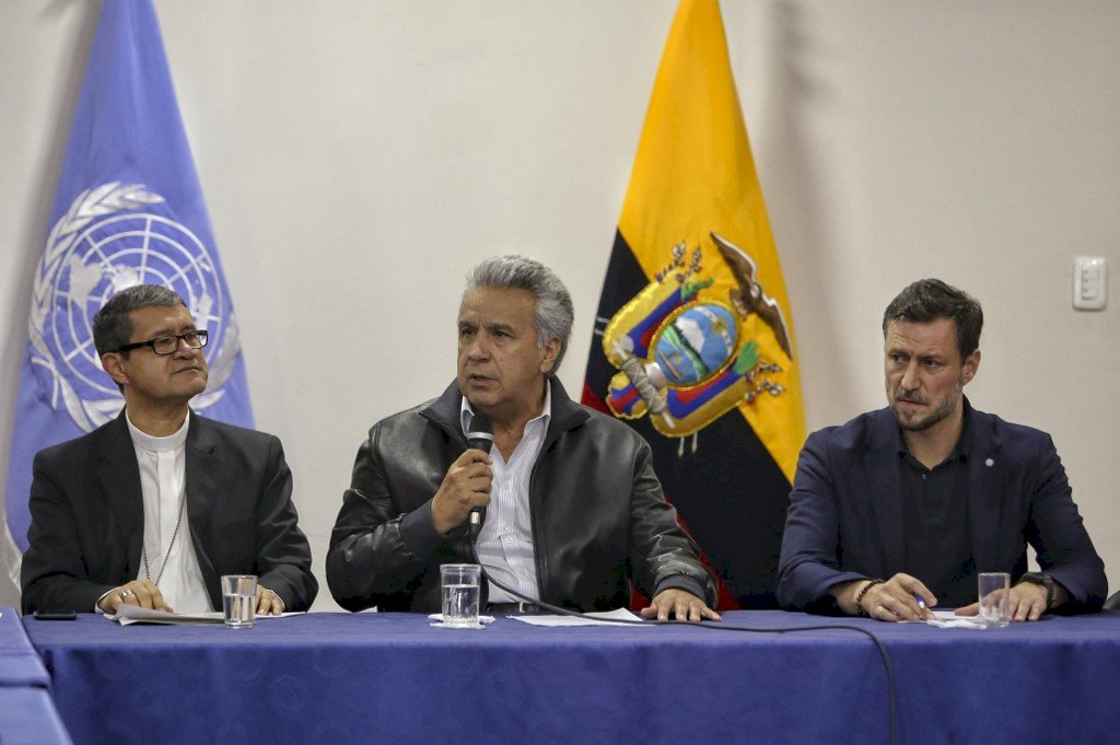 厄瓜多總統取消刪減燃油補貼 抗爭暫告落幕