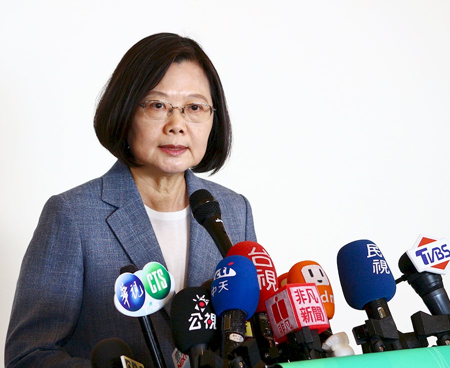 美參院通過台北法案 總統：台灣會持續自信走向國際