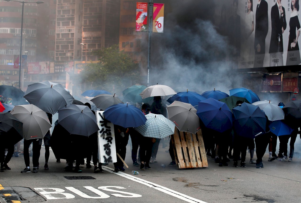 港警對媒體暴力  香港記協譴責