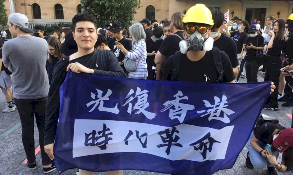 中國強推港區國安法 澳洲學生毋懼威脅發動示威