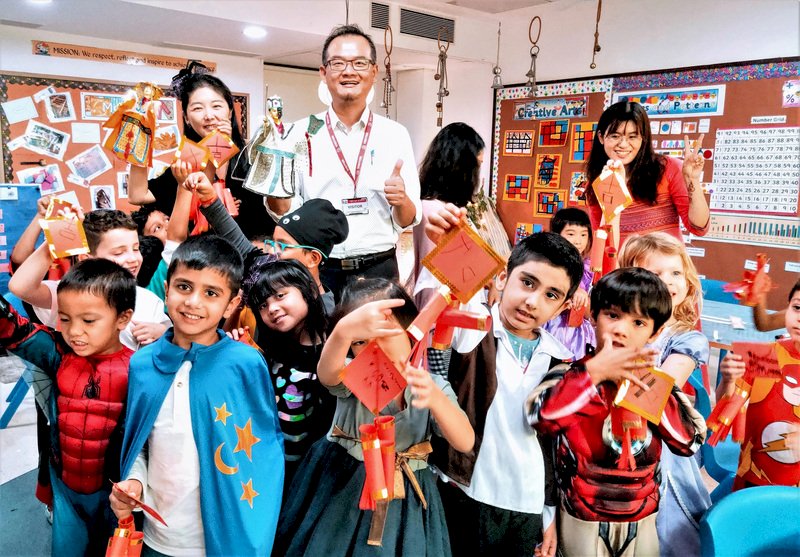 布袋戲介紹台灣 新德里英國學校師生著迷