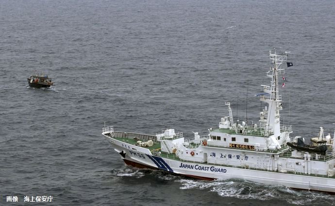 日本監視北韓木船 海保廳首設機動部隊