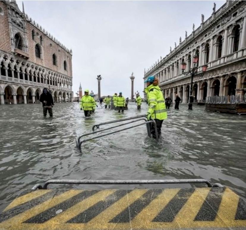 威尼斯發布紅色警戒 料再遭洪水強風侵襲