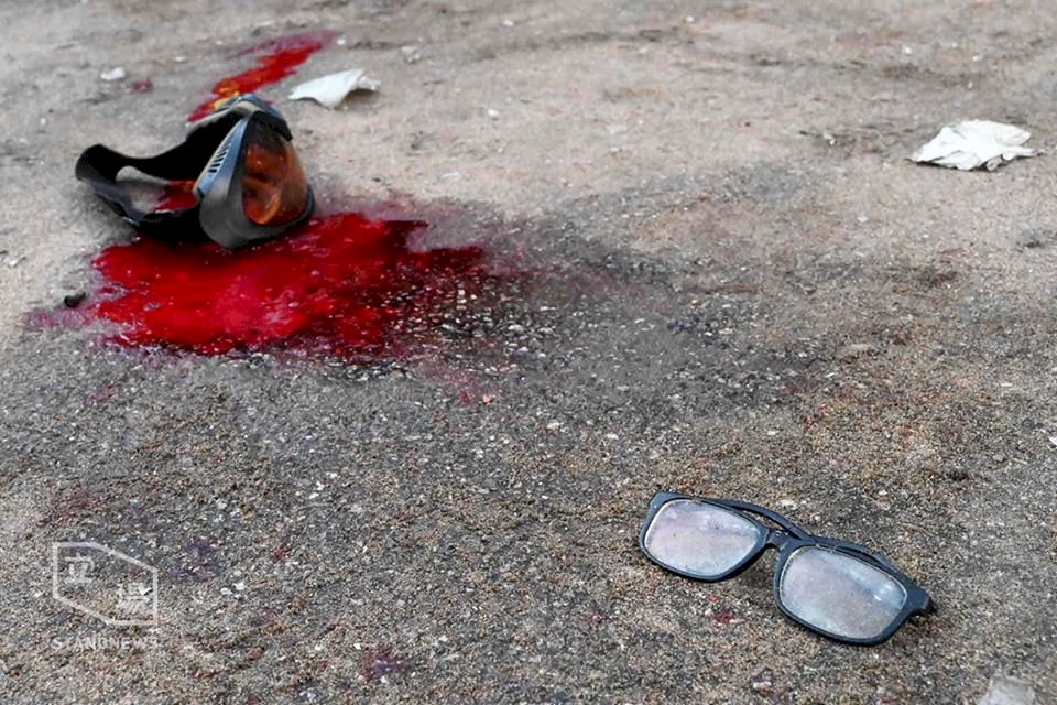 採訪理大衝突  記者多人流血受傷