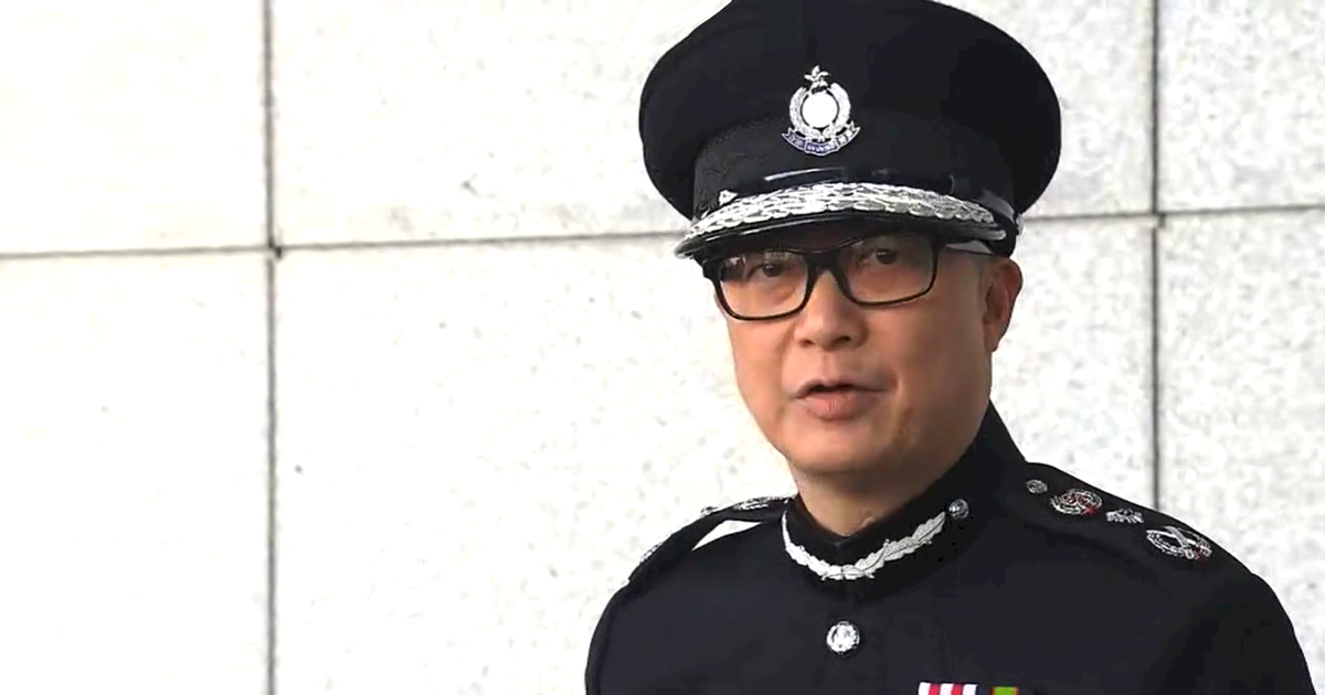 香港警務處長：確保區議會選舉安全進行