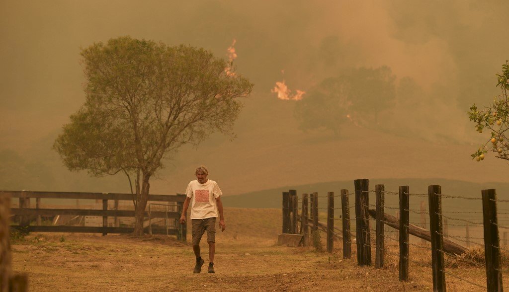 野火包圍雪梨 300隻動物急撤近郊園區