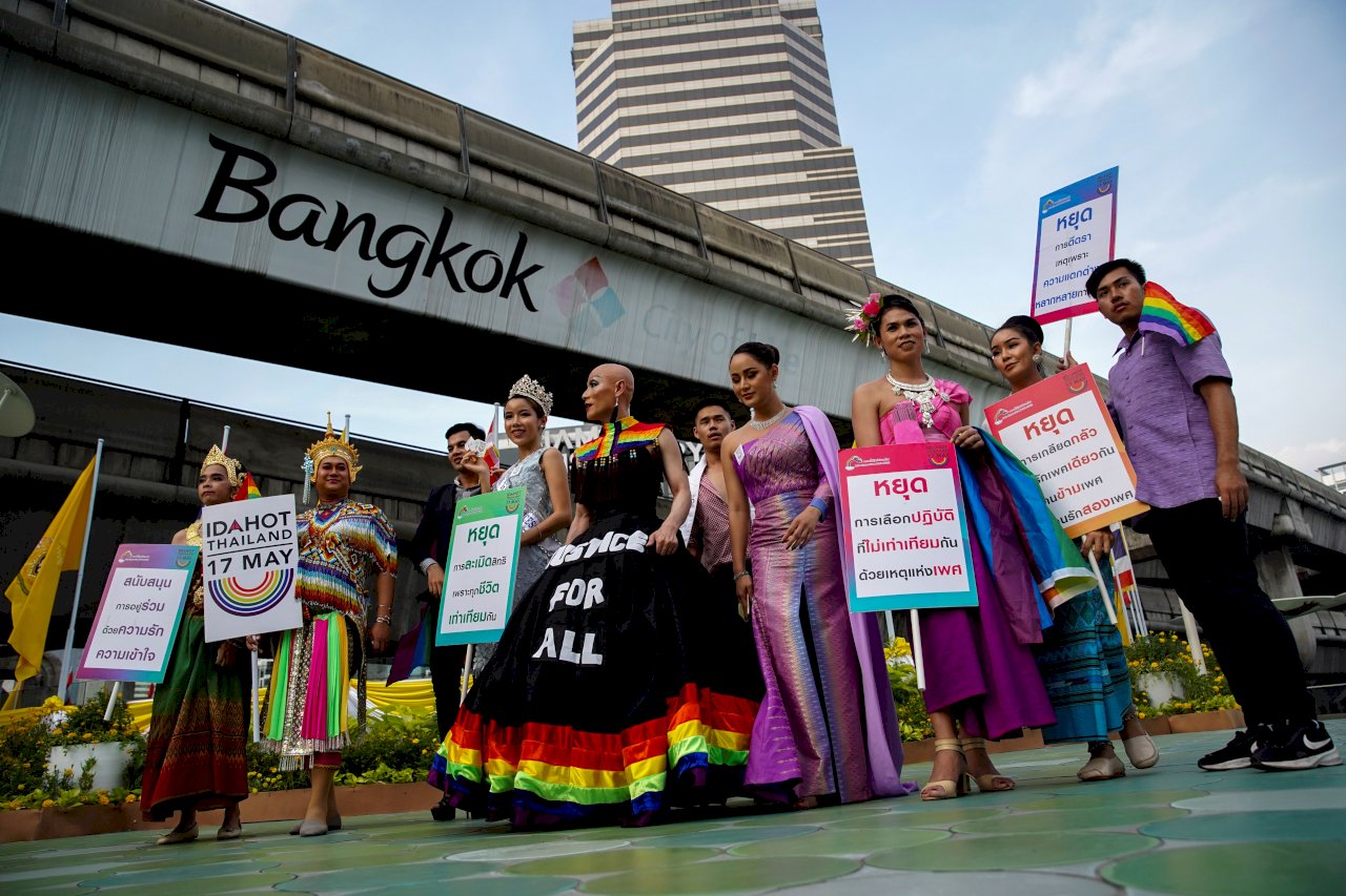 力圖改變婚姻定義 泰國LGBT+人士提法律挑戰