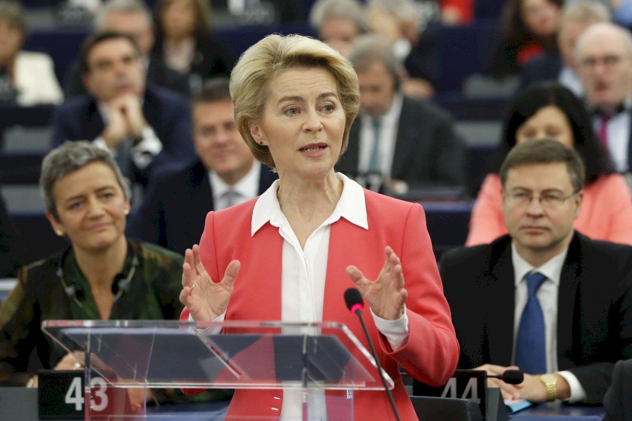 歐盟執委會首位女性主席 誓言力抗氣候變遷
