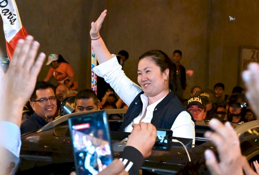 涉非法獻金弊案 祕魯反對黨領袖藤森惠子出獄